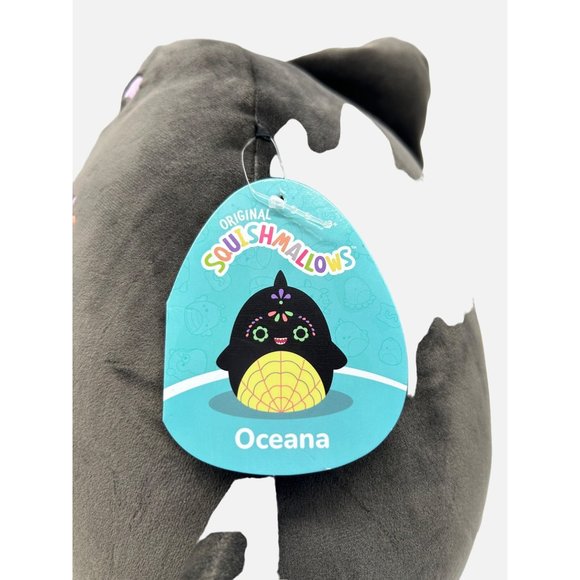 Squishmallows Oceana the Shark Day of the Dead 2023 12" Plush Stuffed Toy NWT - Picture 3 of 8
